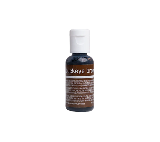 Buckeye Brown, .7 oz- Chefmaster Liqua-gel Food Coloring
