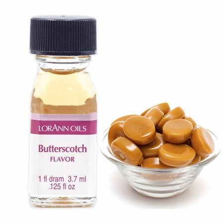 Butterscotch Flavor- 1 dram, 3.7 ml, .125 fl oz