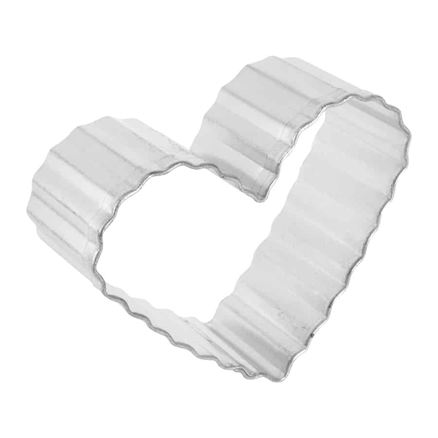 Heart Fluted Cookie Cutter 2.5"- R&M