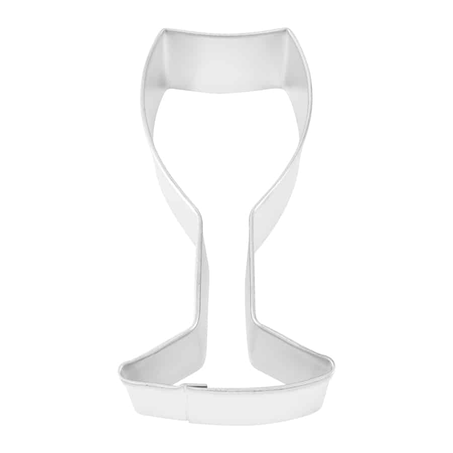 Wine Glass Cookie Cutter, 4" - R&M