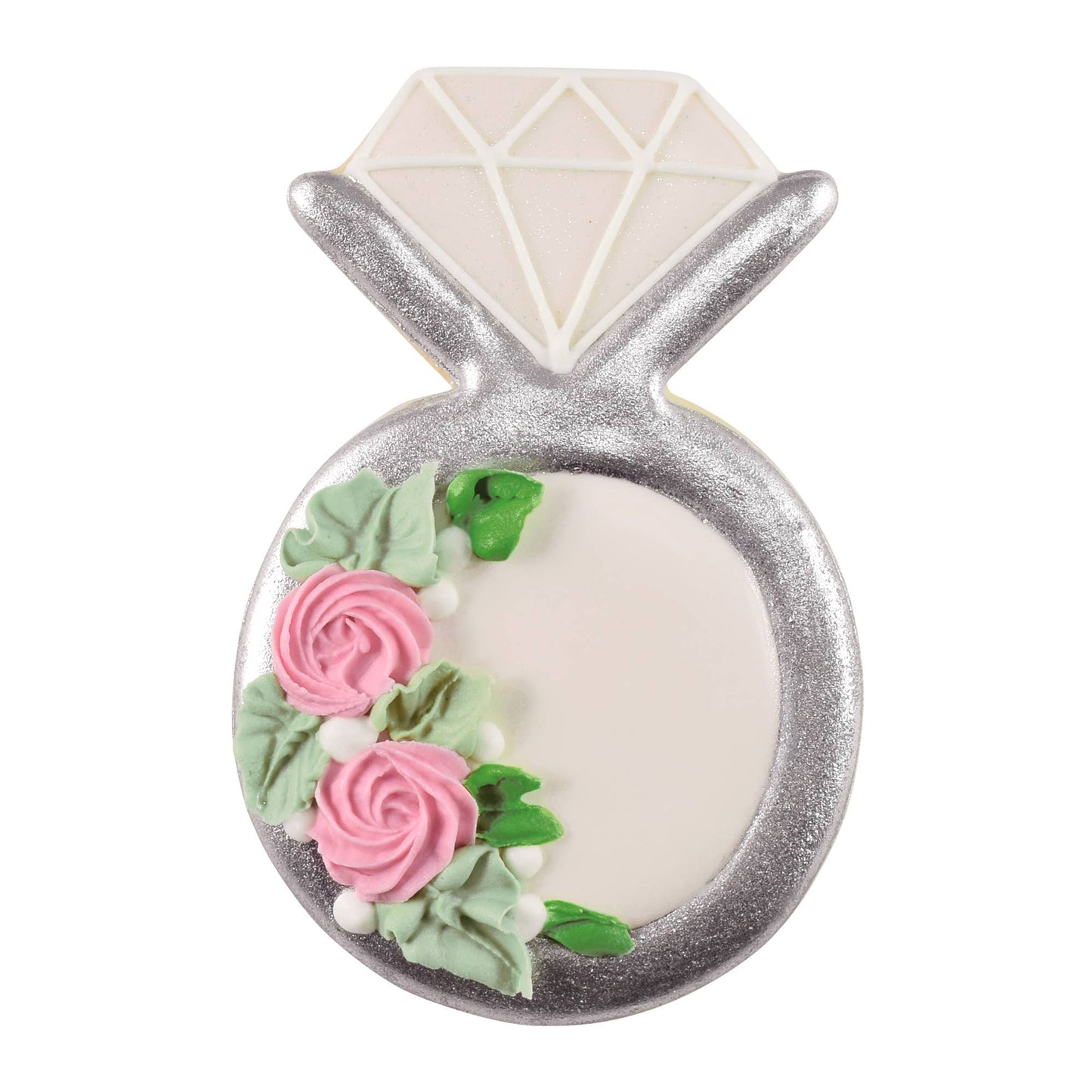 Diamond Ring Cookie Cutter, 3.75"- R&M