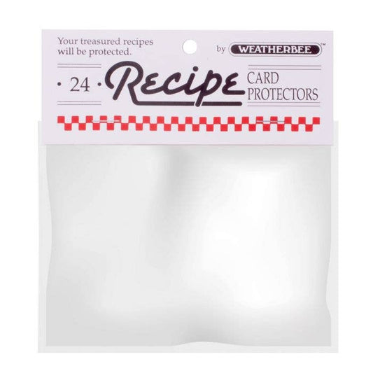 Recipe Cards Protector, 4 x 6, Set Of 24 - Harold Import Co.