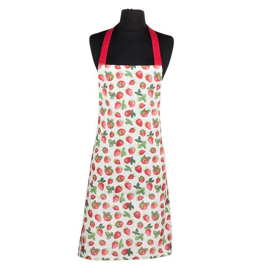 Strawberries Apron-31"L- Abbott