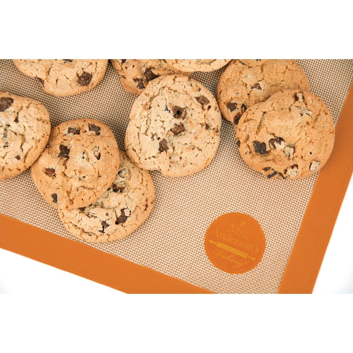 Half-Size Non-Stick Silicone Baking Mat, 13" x 18"- Mrs. Anderson's Baking
