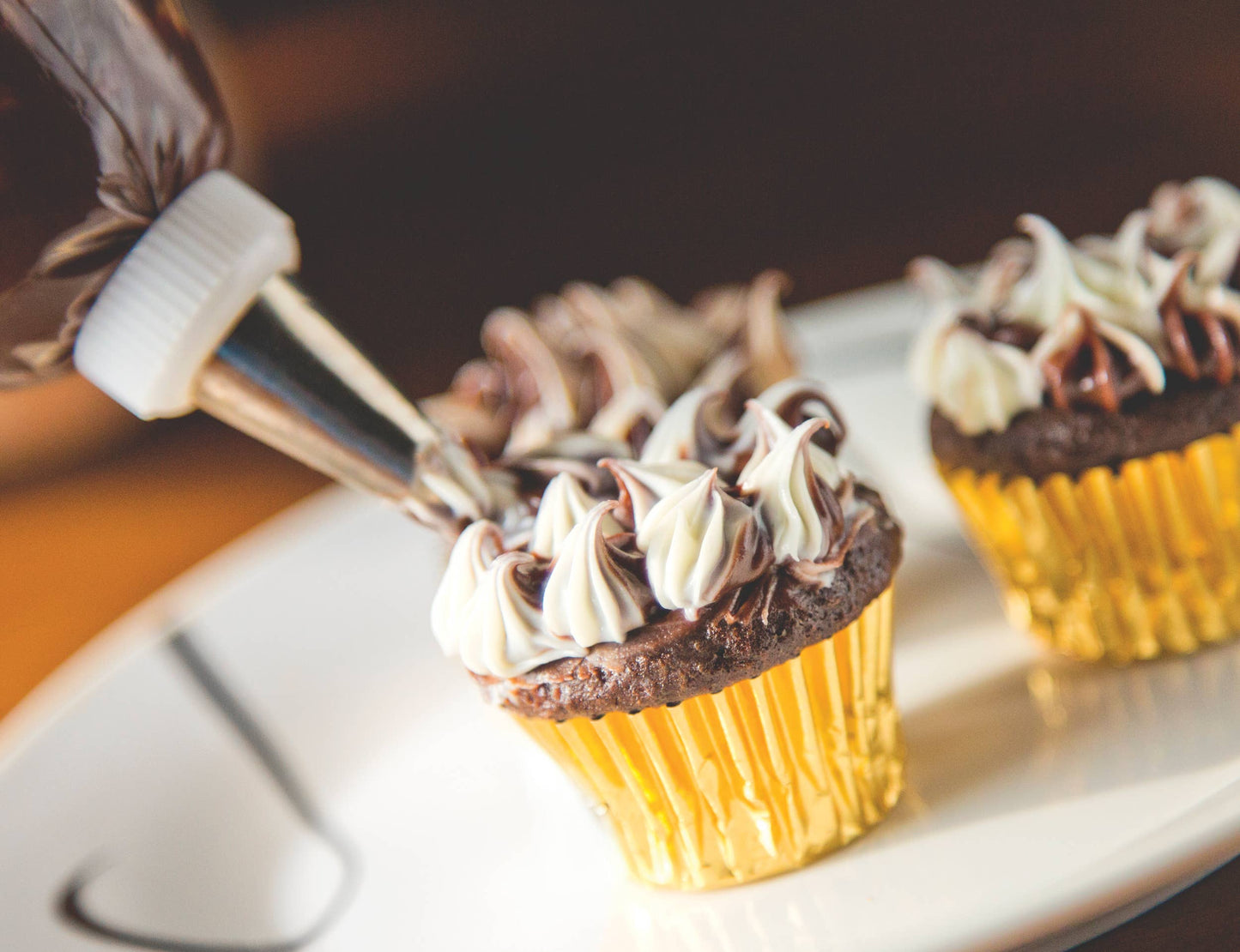 Mini Gold Foil Cupcake Liners, Set of 48, 1.75" - Fox Run