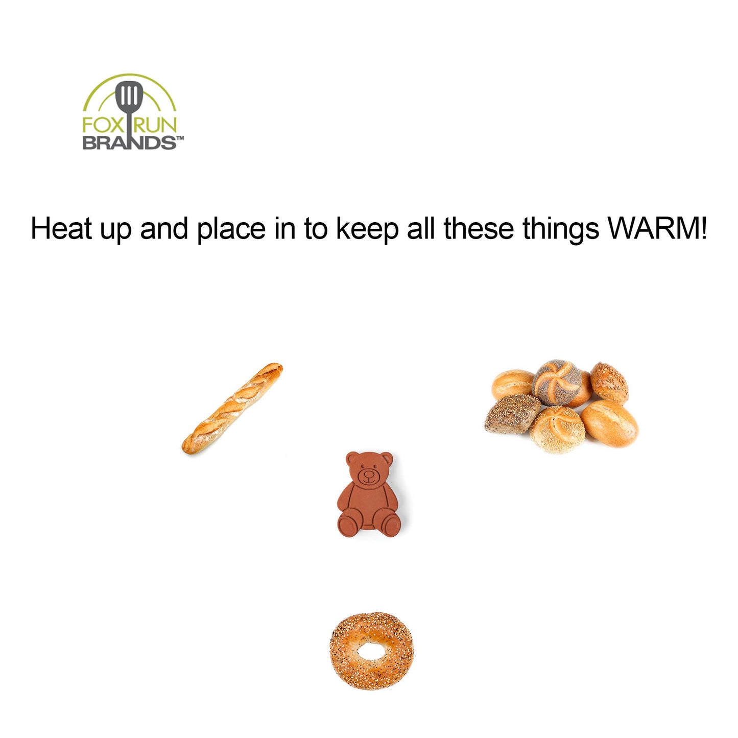 Terracotta Brown Sugar Bear Keeper & Saver, 2.5" - Fox Run