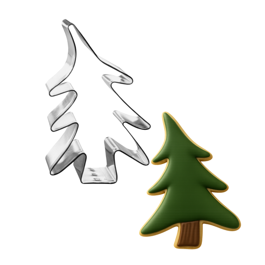Pine Tree Primitive Cookie Cutter 3.5"