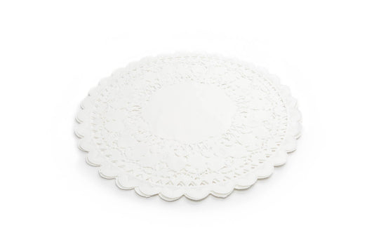 10 in Paper Lace Doilies, Pack of 12, - Fox Run