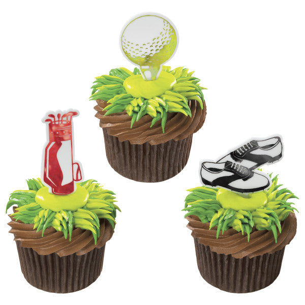 12 Golf Cupcake Pics
