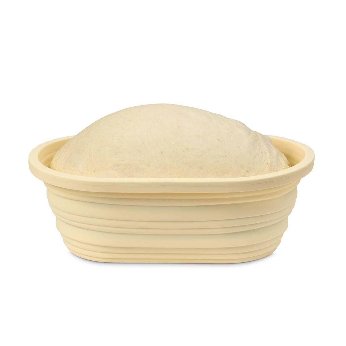 Oval Proofing Basket-Baking Silicone Collapsible