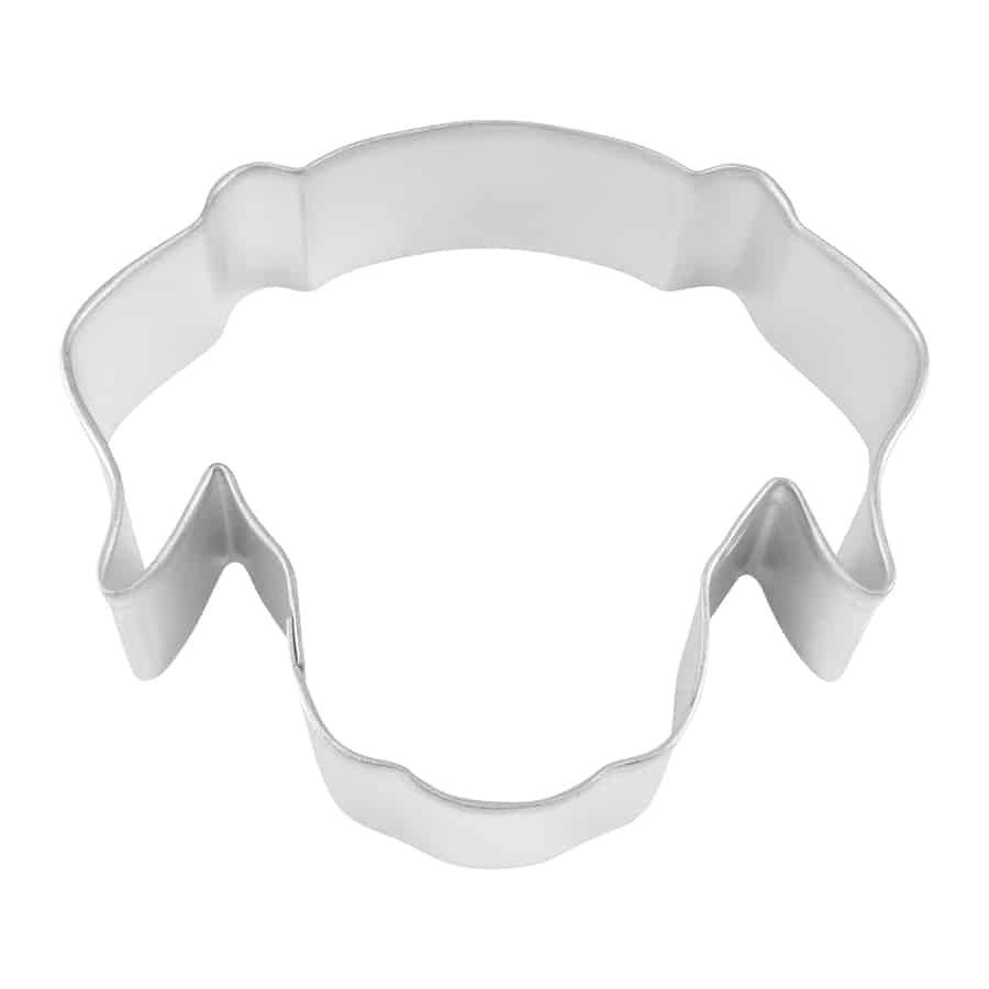 Dog Face Cookie Cutter, 3.5"- R&M