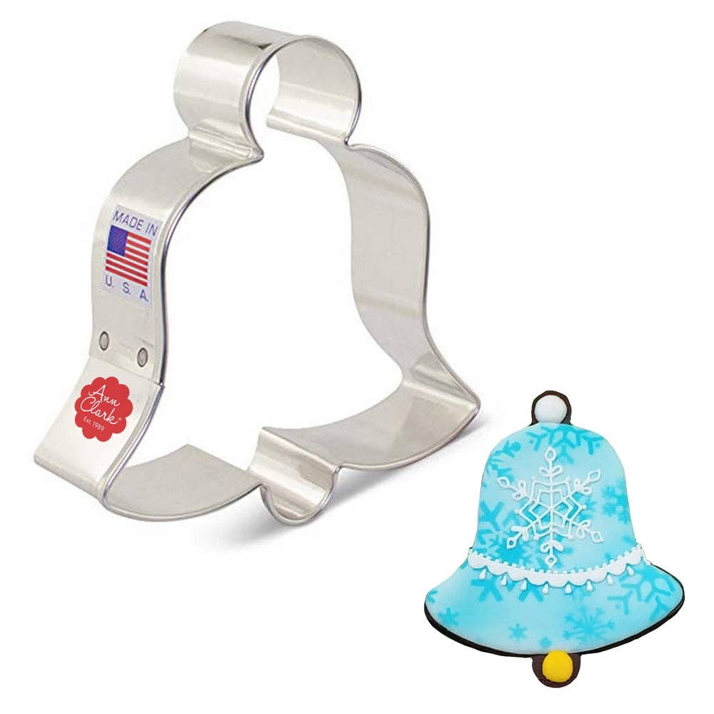 Christmas Church Bell Cookie Cutter 3.25" - Ann Clark