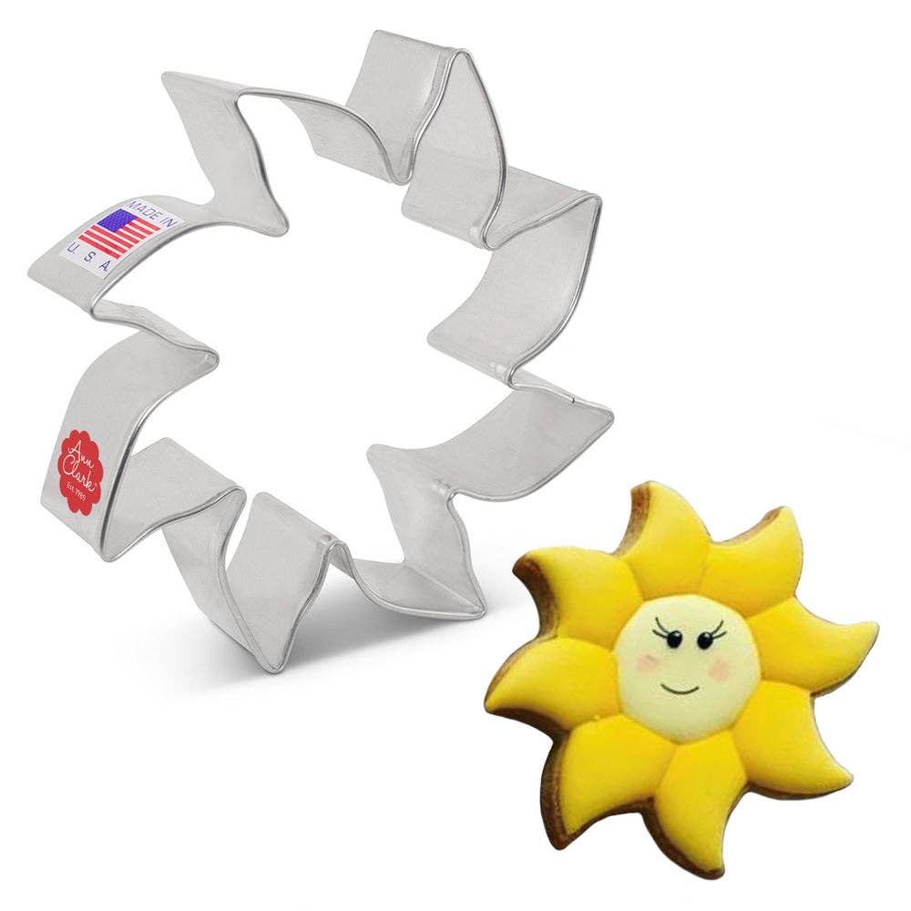 Sun Cookie Cutter, 2 3/4"- Ann Clark