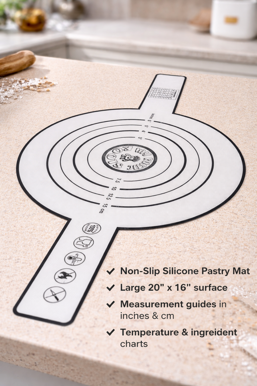 Food-Grade Silicone Dough Sling- My Rustic Roots