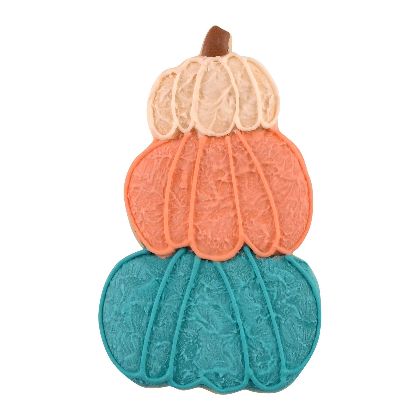 Stacked Pumpkin Cookie Cutter (4")