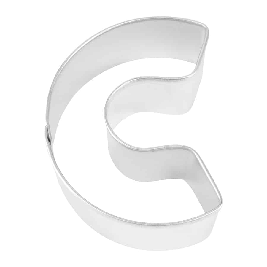 Letter C Cookie Cutter, 3"- R&M
