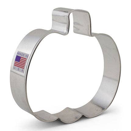 Pumpkin/Jack-o-Lantern Cookie Cutter 4" - Ann Clark