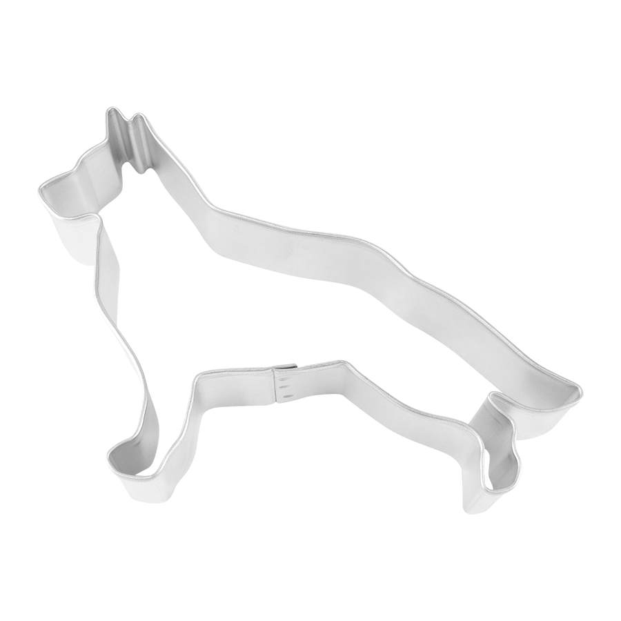 German Shepherd Cookie Cutter, 5.25"- R&M