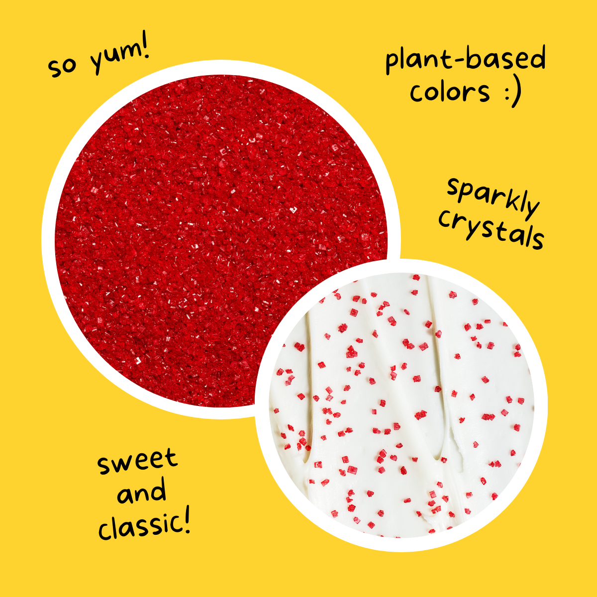 Ruby Red Twinkles Sanding Sugar - Supernatural