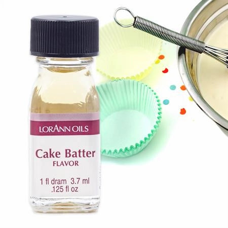 Cake Batter Flavor- 1 dram, 3.7 ml, .125 fl oz