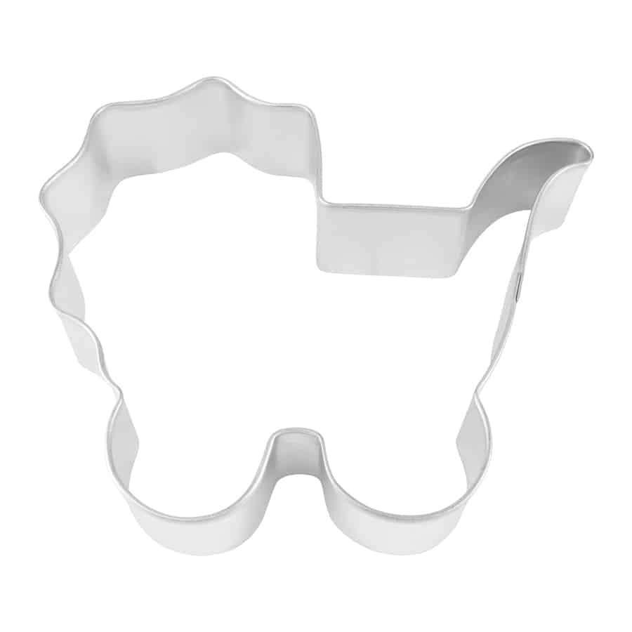 Baby Carriage Cookie Cutter, 4" - R&M