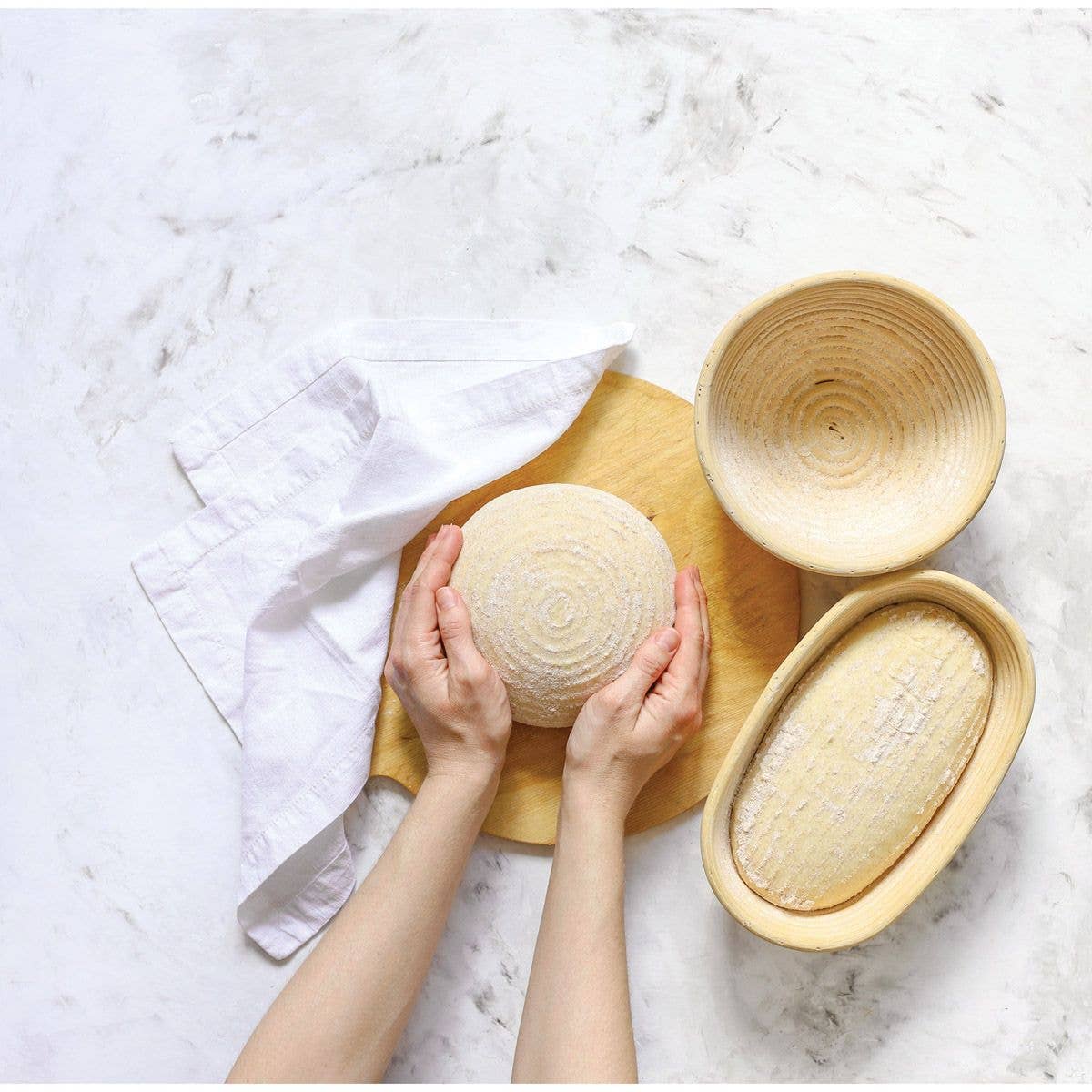 Round Bread Proofing Basket - Mrs. Anderson's Baking