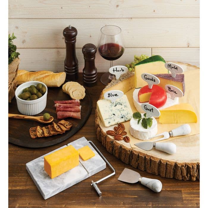 Maison Du Fromage Cheese Marker With Pen, 6-Piece Set - Harold Import Co.