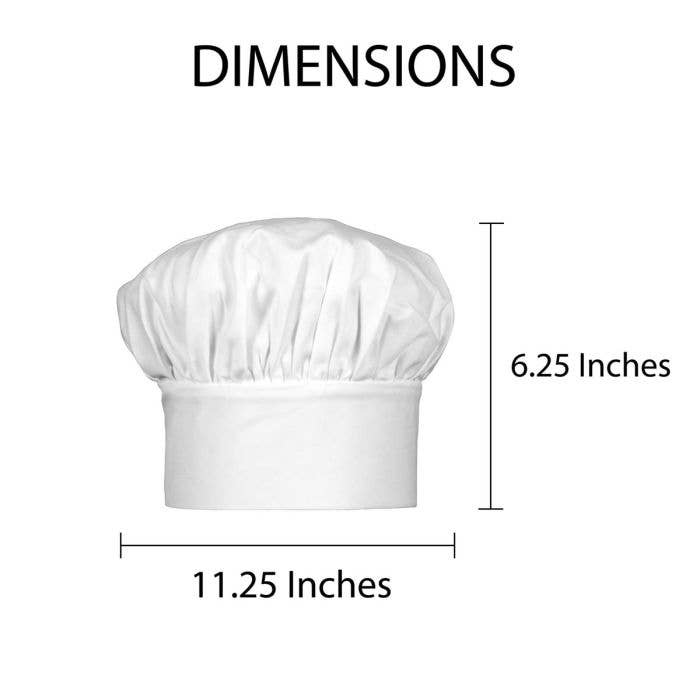 Kid's Chef's Hat, Heavyweight Cotton Twill - Harold Import Co.