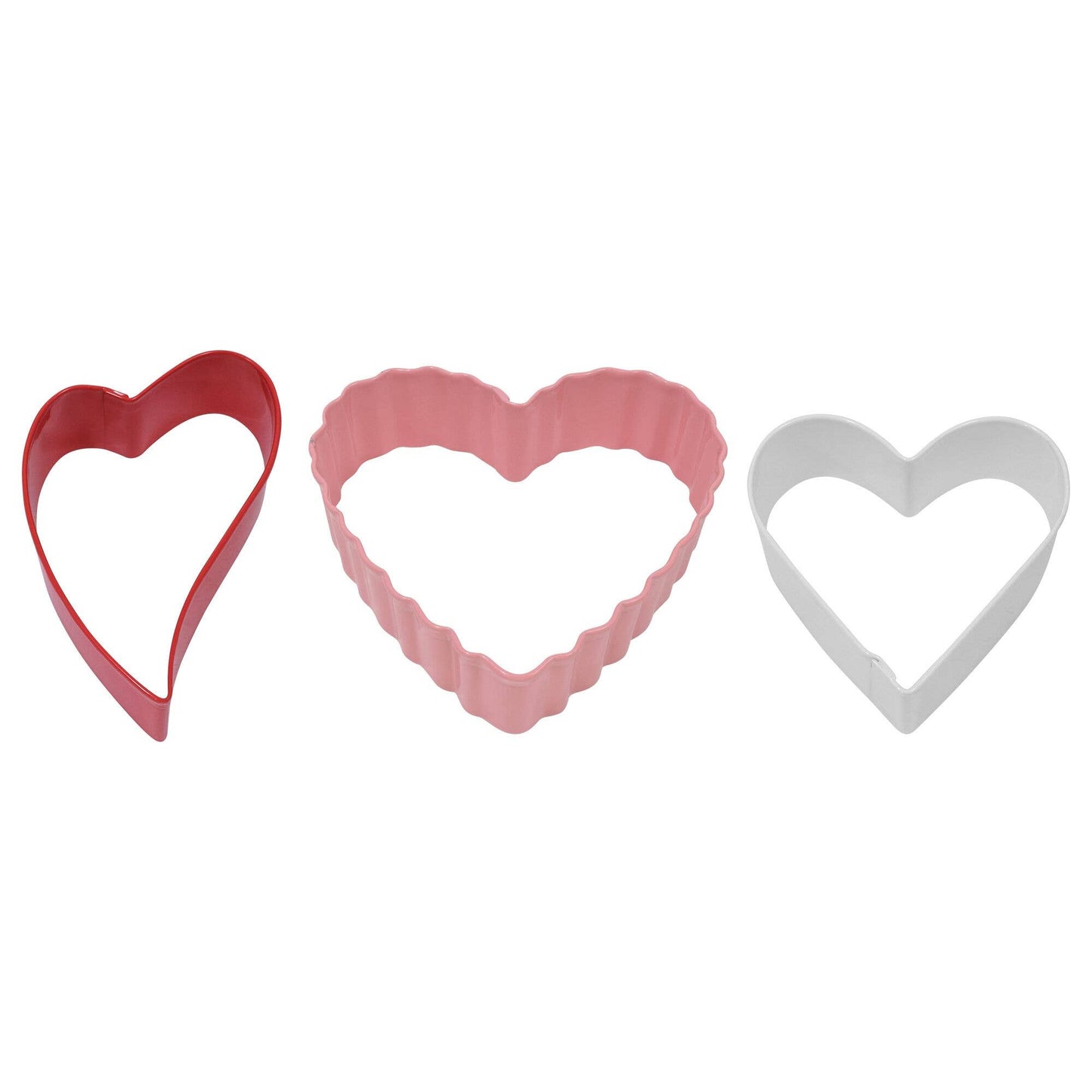 Love 3 PC Color Cookie Cutter Carded Set - R&M International