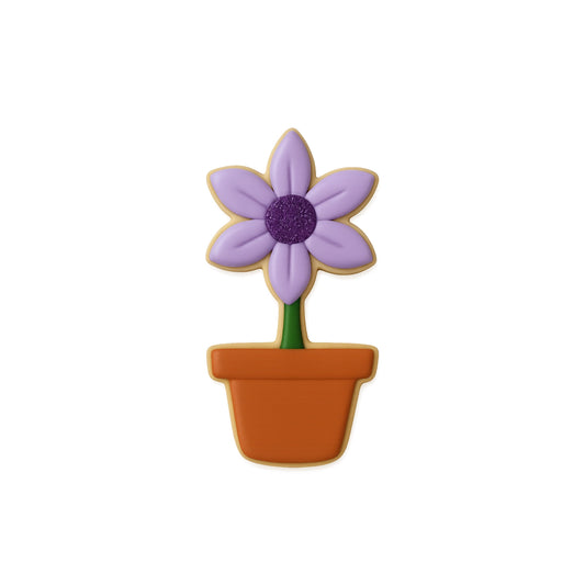 Potted Flower Cookie Cutter, 3.75"