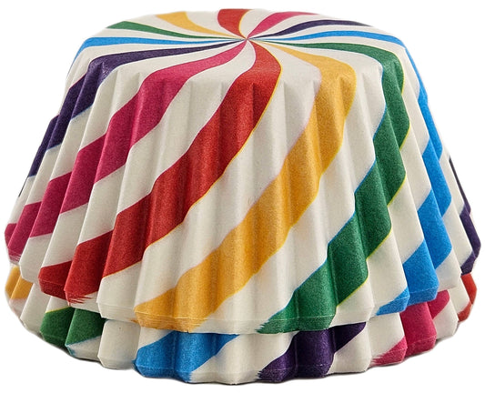 Colorful Cupcake Liners, 50 count- Fox Run Brands