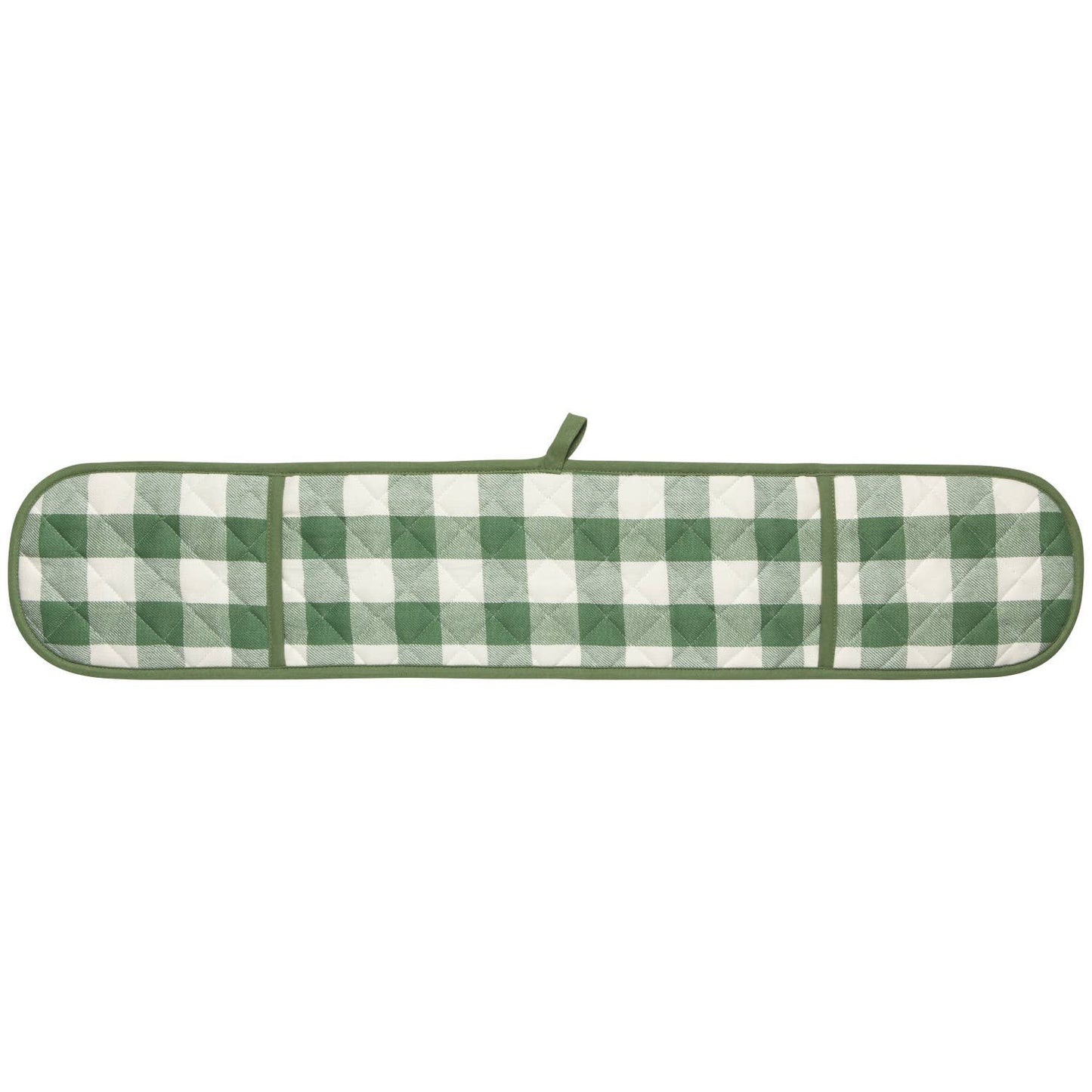 Elm Green Check Double Oven Mitt - Now Designs by Danica