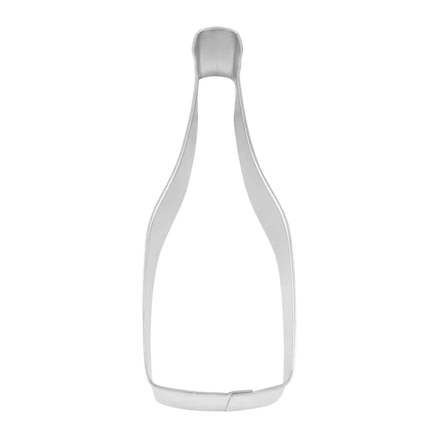 Champagne Bottle Cookie Cutter, 4.5" - R&M