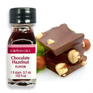 Chocolate Hazelnut Flavor- 1 dram, 3.7 ml, .125 fl oz