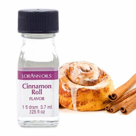 Cinnamon Roll Flavor- 1 dram, 3.7 ml, .125 fl oz