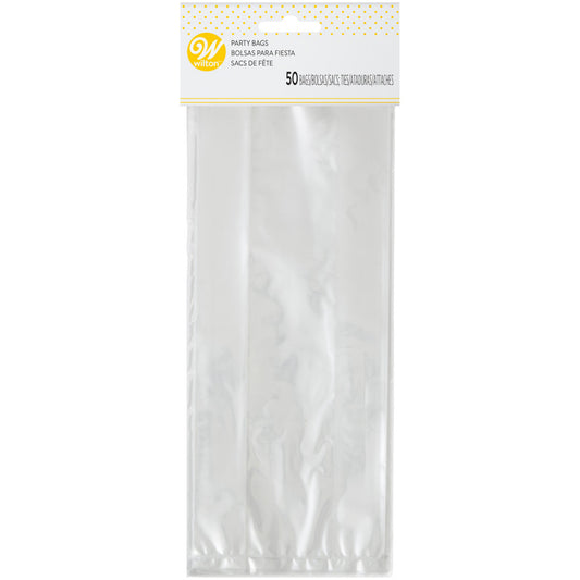 Clear Tall Treat Bags 50 Count