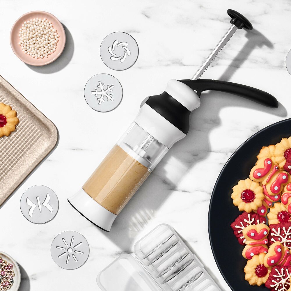 14-Piece Cookie Press Set - OXO