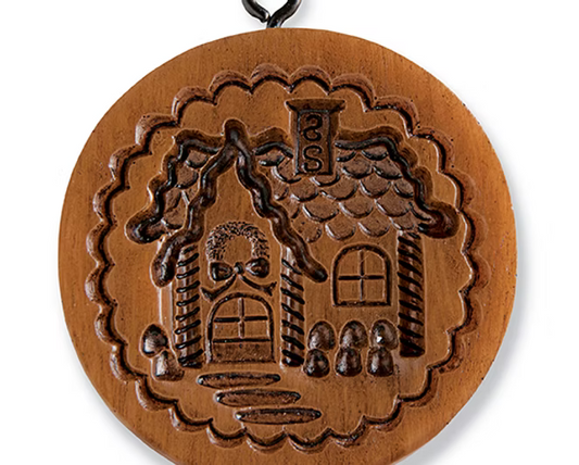 Gingerbread Cottage Cookie Stamp - House on the Hill