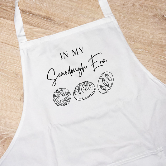In My Sourdough Era Cotton Unisex Apron- Lissi Designs