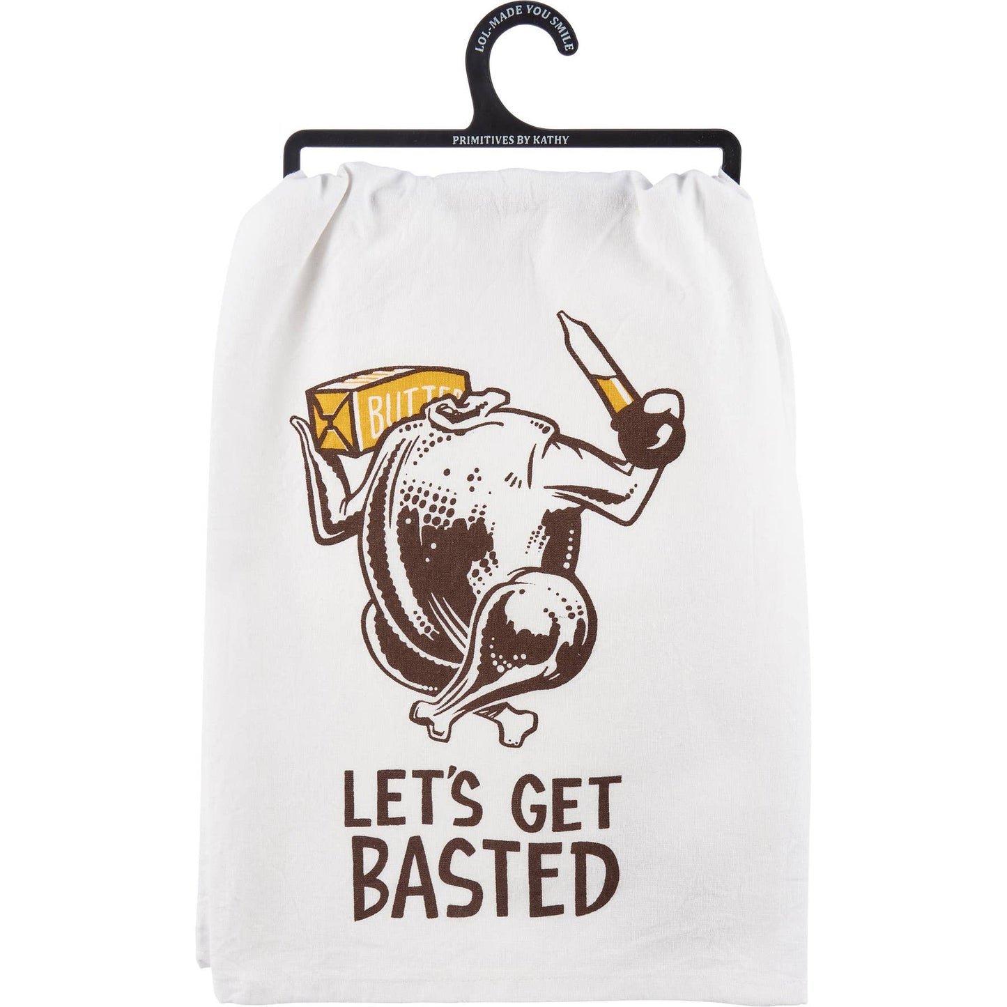 Primitives by Kathy - Let's Get Basted Kitchen Towel