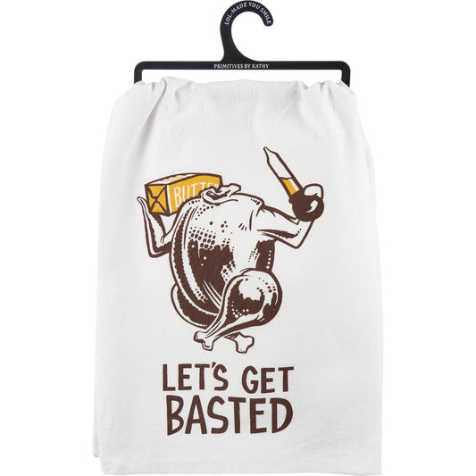 Primitives by Kathy - Let's Get Basted Kitchen Towel