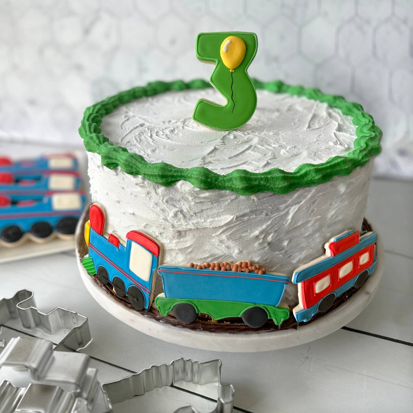 Train 3 PC Cookie Cutter Set- R&M