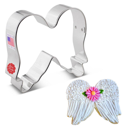 Angel Wings Cookie Cutter, 3.5" - Ann Clark