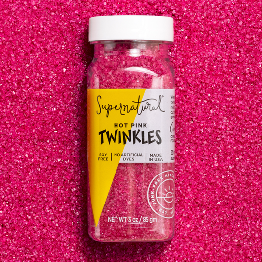 Hot Pink Twinkles Sanding Sugar - Supernatural