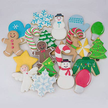 Christmas Light Bulb Cookie Cutter 3.25" - Ann Clark
