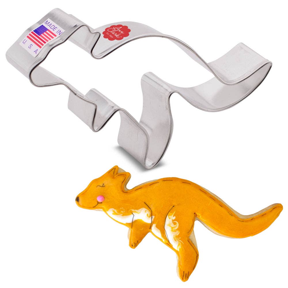 Kangaroo Cookie Cutter (4.5") - Ann Clark