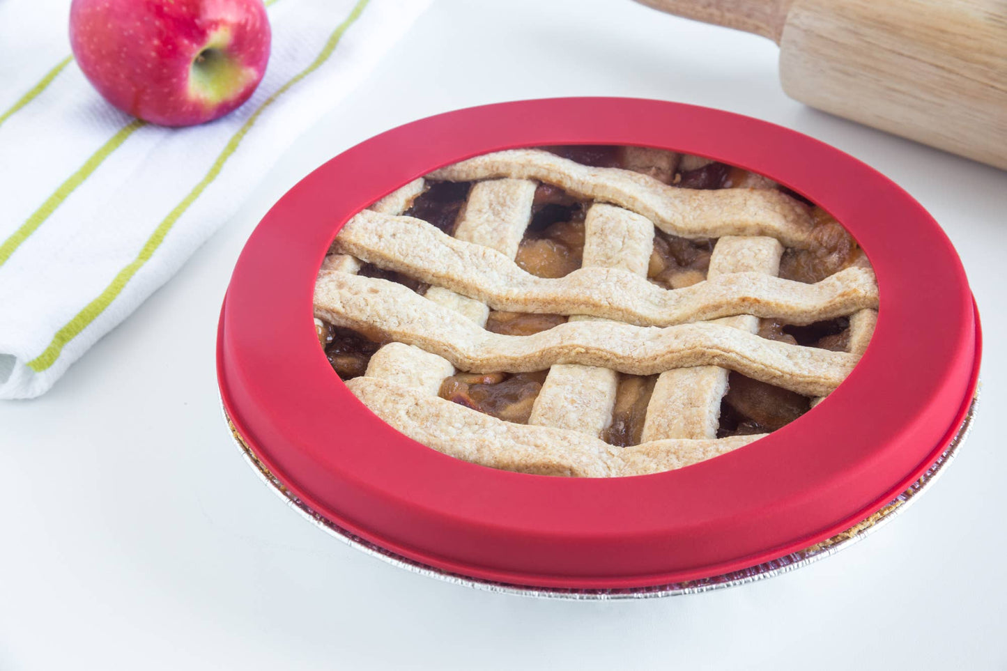 9.5” Pie Crust Protector, Silicone - Fox Run