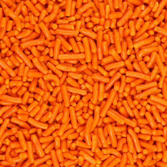 Bright Orange Sprinkles Nature's Colors - India Tree
