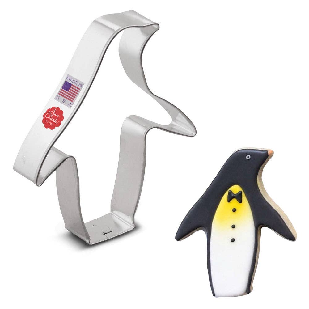 Extra Large Penguin Cookie Cutter, 5"- Ann Clark