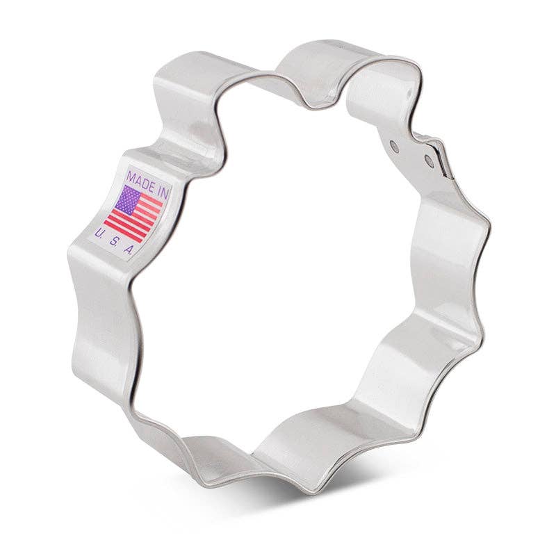 Ann Clark - Christmas Wreath Cookie Cutter, 3.5"